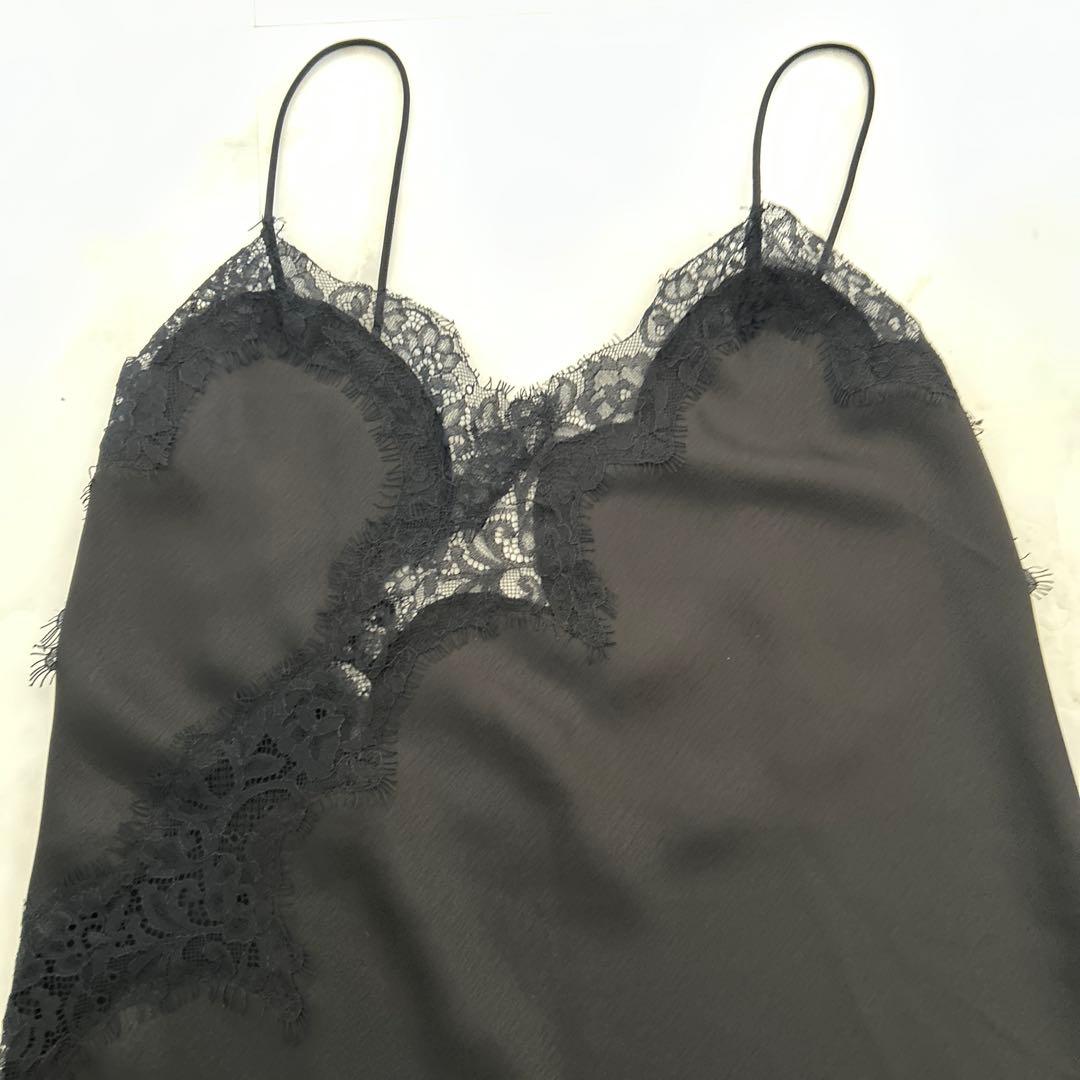 ZARA ZW COLLECTION レーストリムキャミソール　S