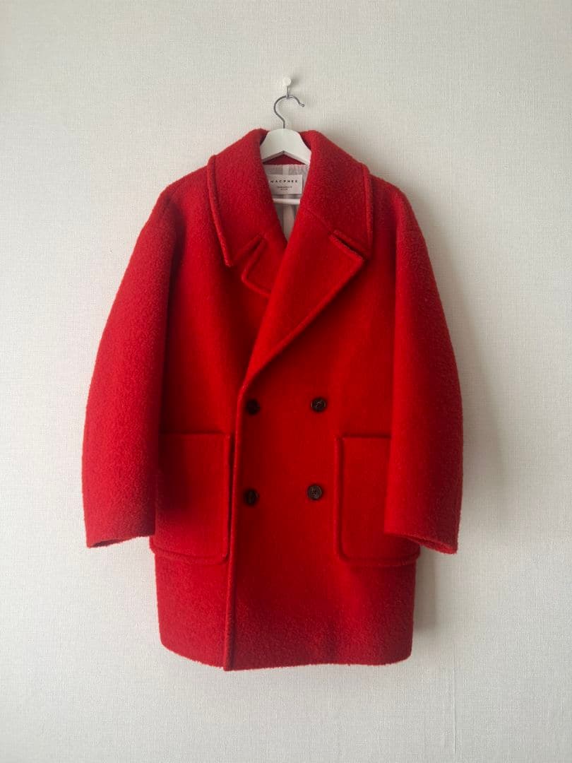 MACPHEE 24AW ブークレーボンディング ダブルブレストコート
