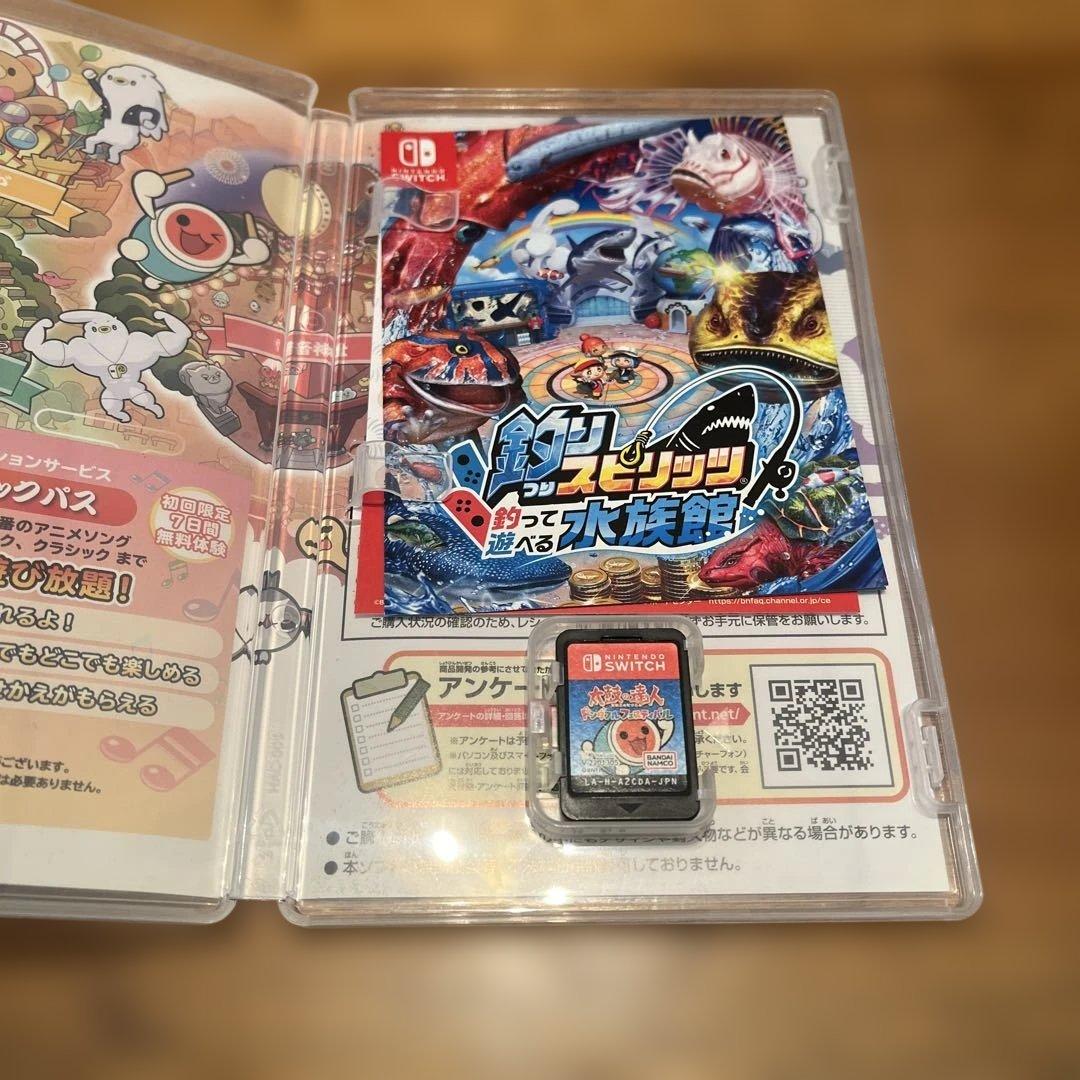 Switch 太鼓の達人 ドンダフルフェスティバル 太鼓とバチ