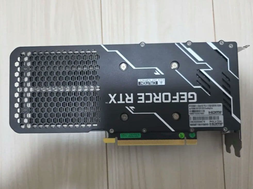 NVIDIA GeForce RTX3060 12GB 玄人志向 中古