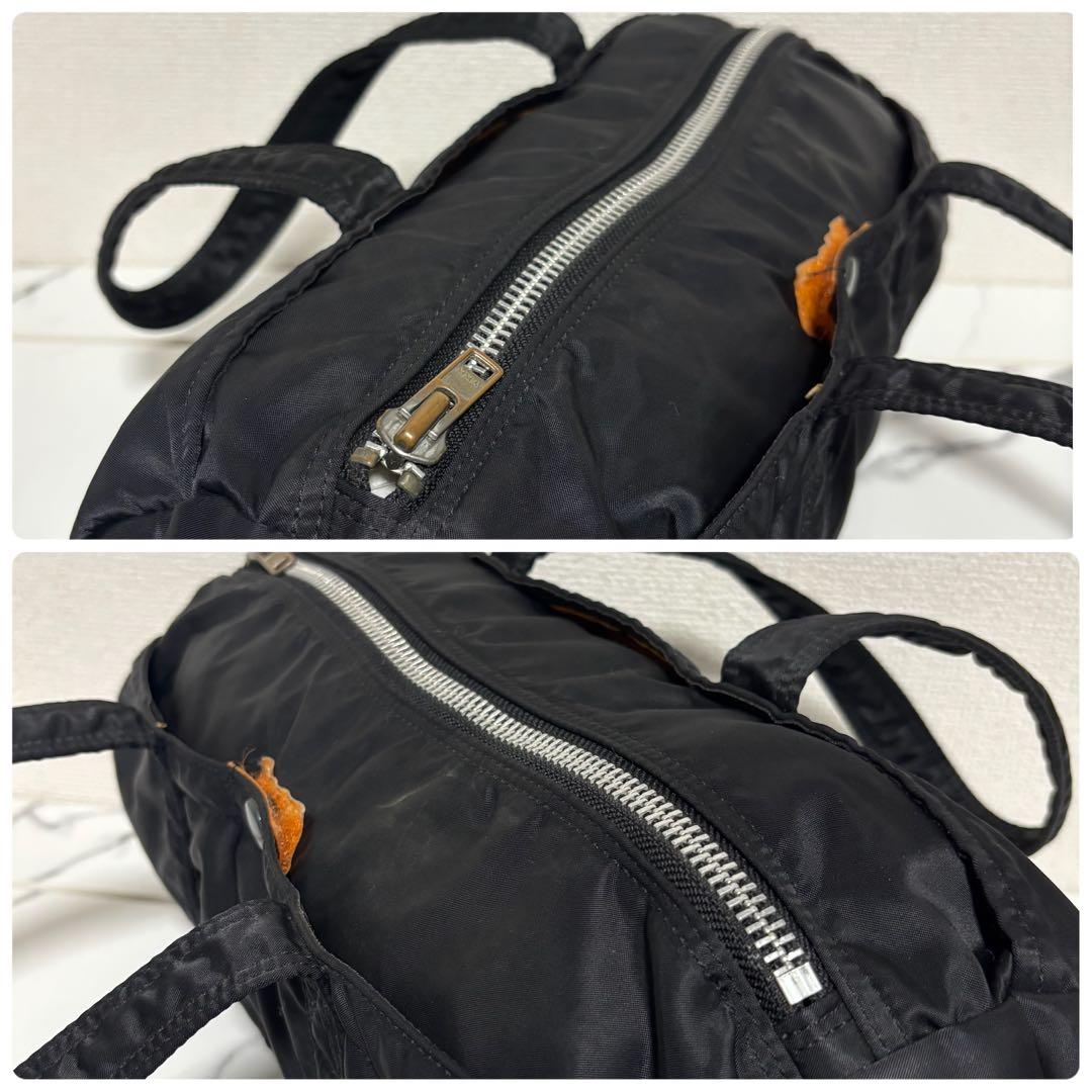 希少 PORTER タンカー ミニボストン バック L ブラック ダッフルバッグ