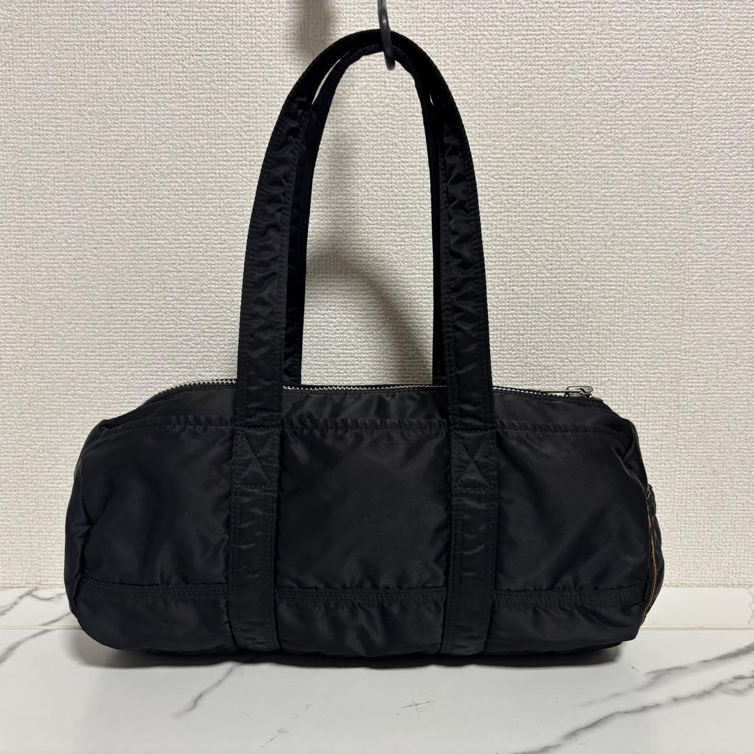 希少 PORTER タンカー ミニボストン バック L ブラック ダッフルバッグ