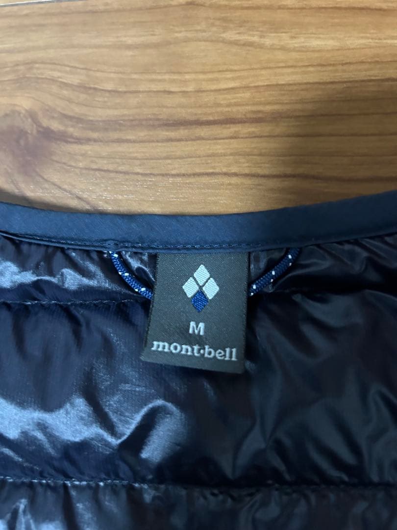mont-bell ネイビー ダウンベスト M