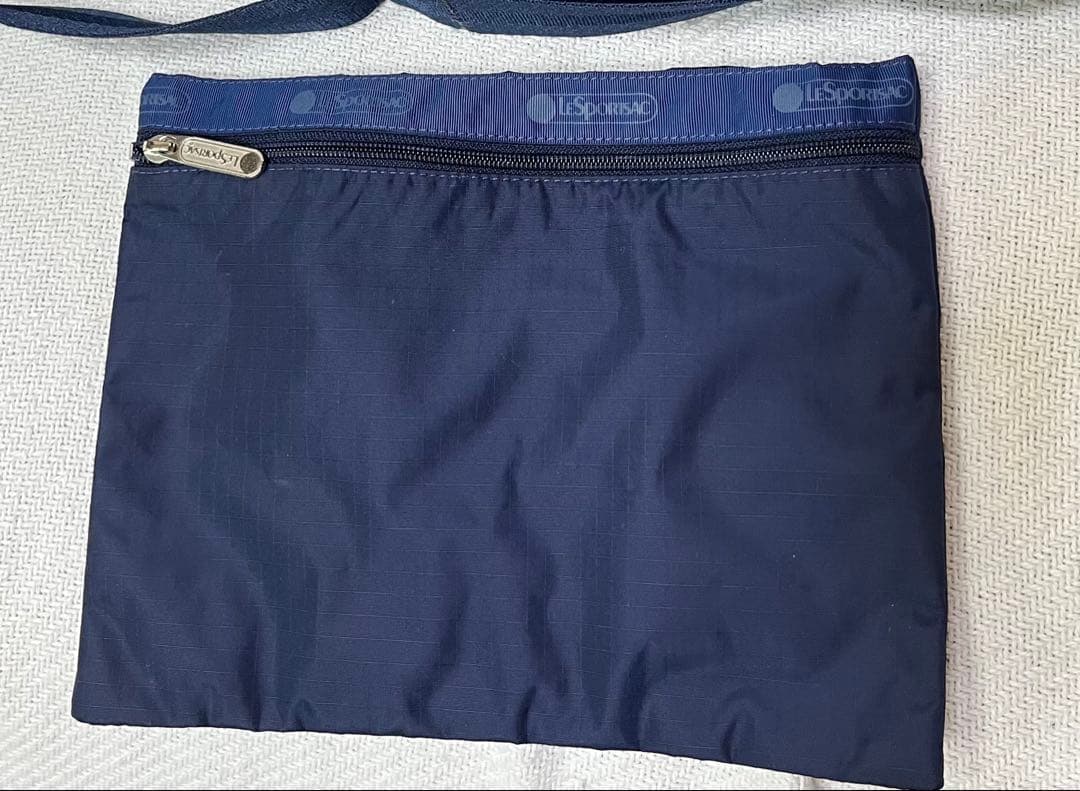 超美品✨レスポートサック　ボストンバッグ　2WAY ネイビーポーチ付き　ナイロン