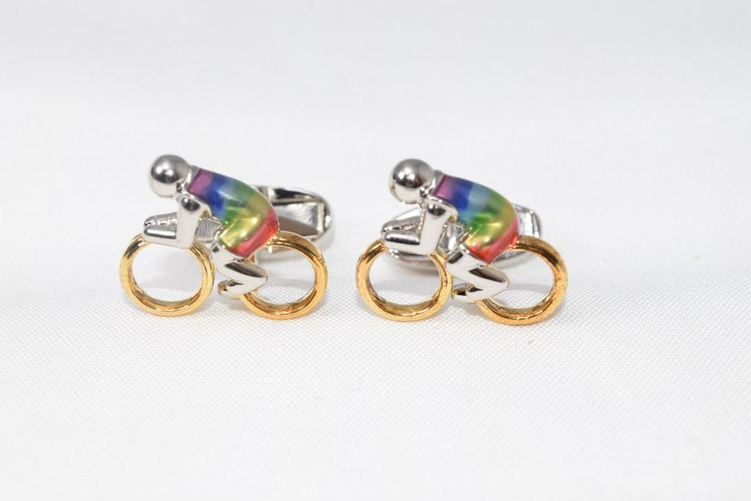 新品☆Paul Smith カフス カフリンクス☆自転車・ロードバイク☆マルチ