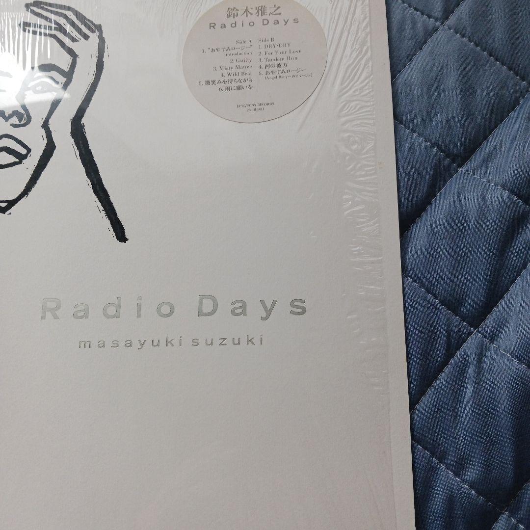 鈴木雅之 Radio Days masayuki suzuki レコード