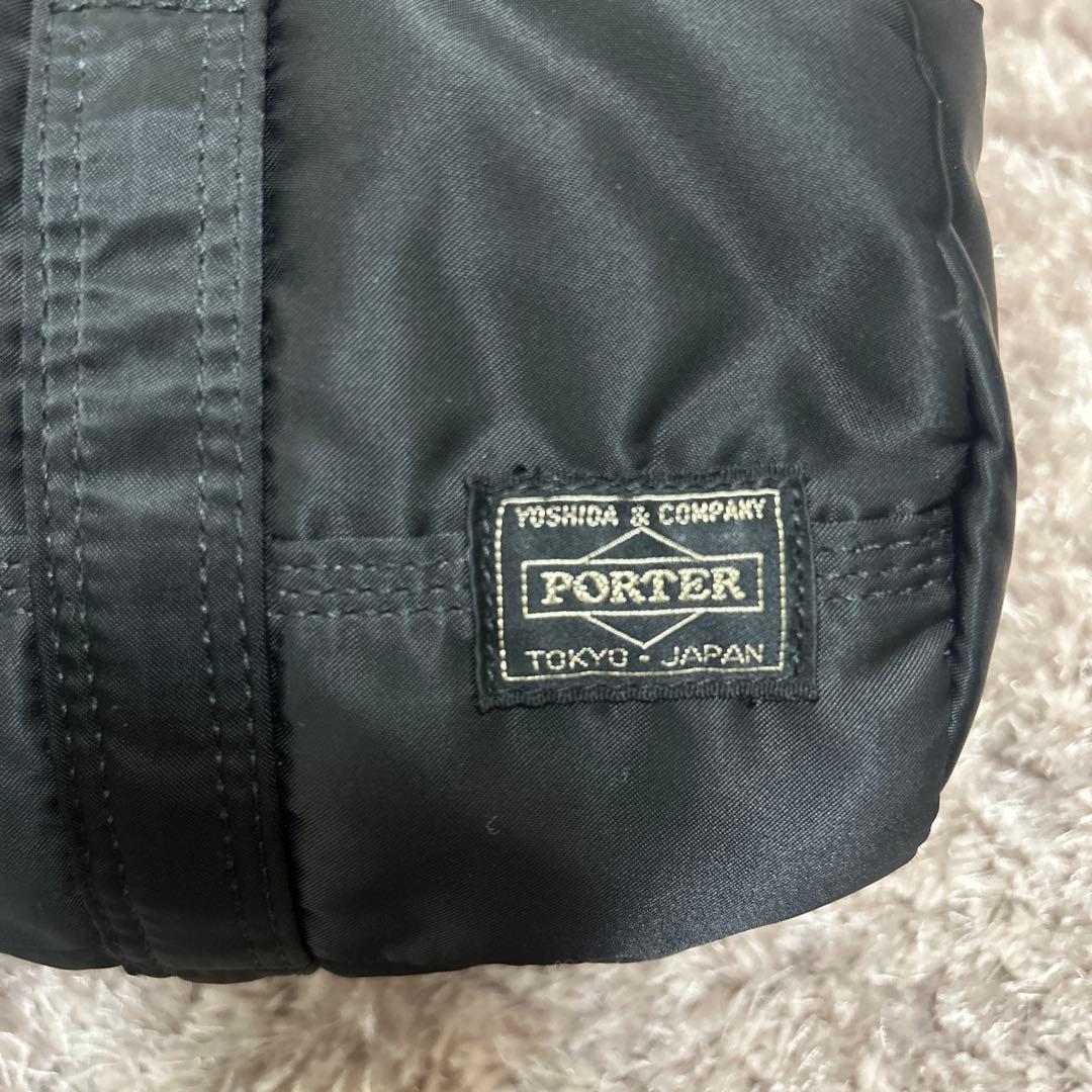美品　PORTER ポーター　タンカー　ミニボストン　ハンドバッグ　ドラムバッグ