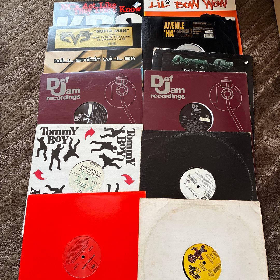 レコード２8枚セット　まとめ売り　hiphop R&B 廃盤　DJヒップホップ