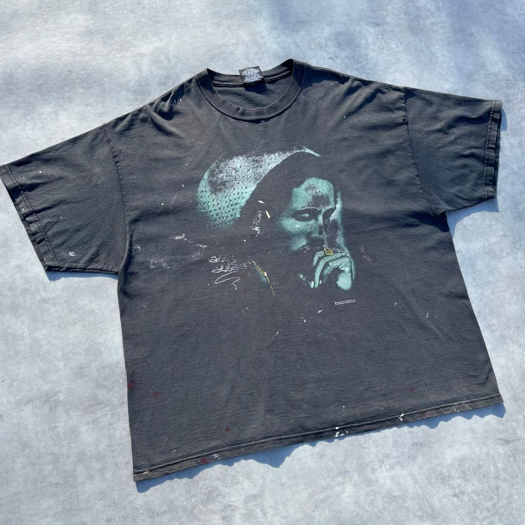 BOB MARLEY vintage tシャツ フェード 00s ZION