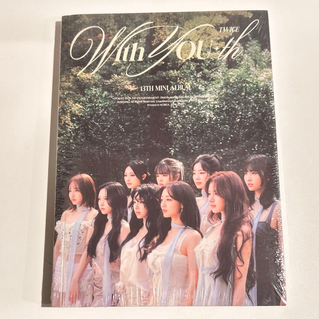 TWICE With YOU-th 3形態セット 新品未開封 特典トレカ付き