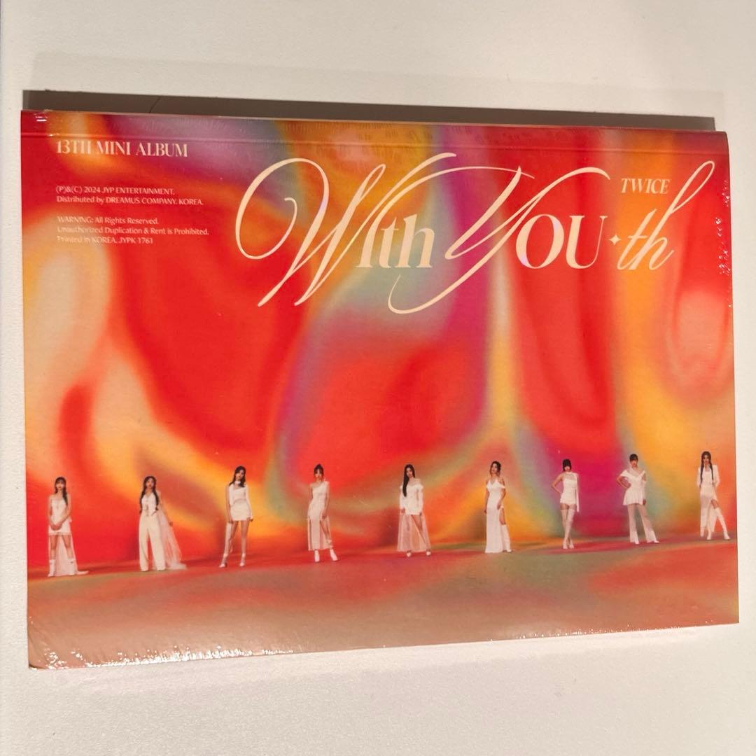 TWICE With YOU-th 3形態セット 新品未開封 特典トレカ付き