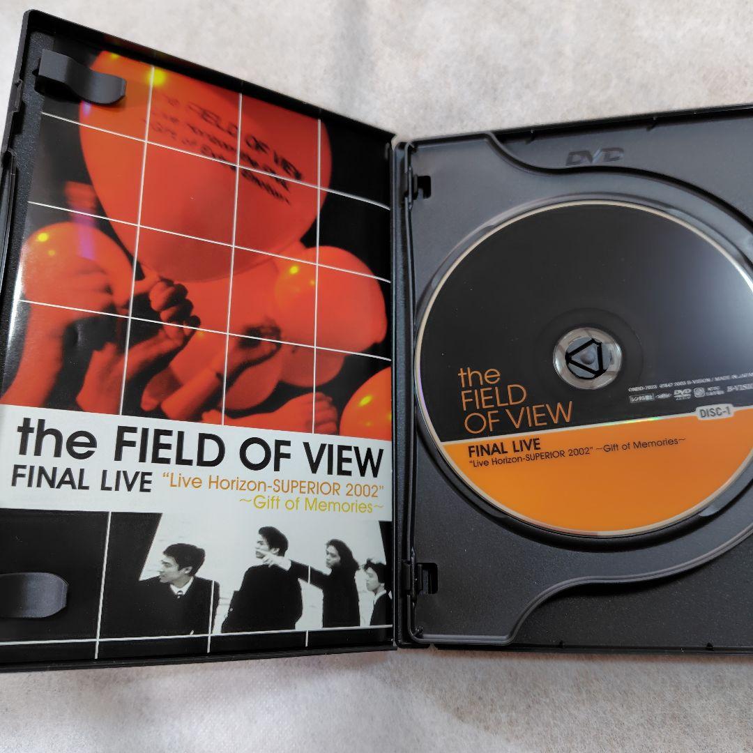 the FIELD OF VIEW FINAL LIVE DVD２枚組