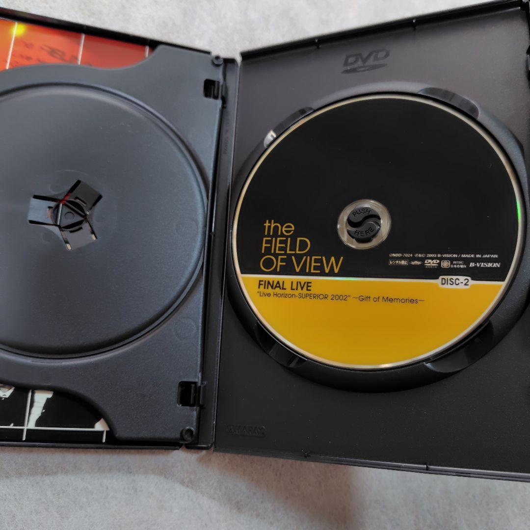 the FIELD OF VIEW FINAL LIVE DVD２枚組