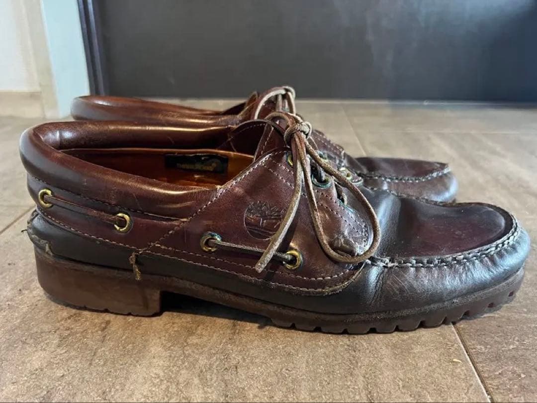 Timberland 90s USA製 3EYE モカシンシューズ