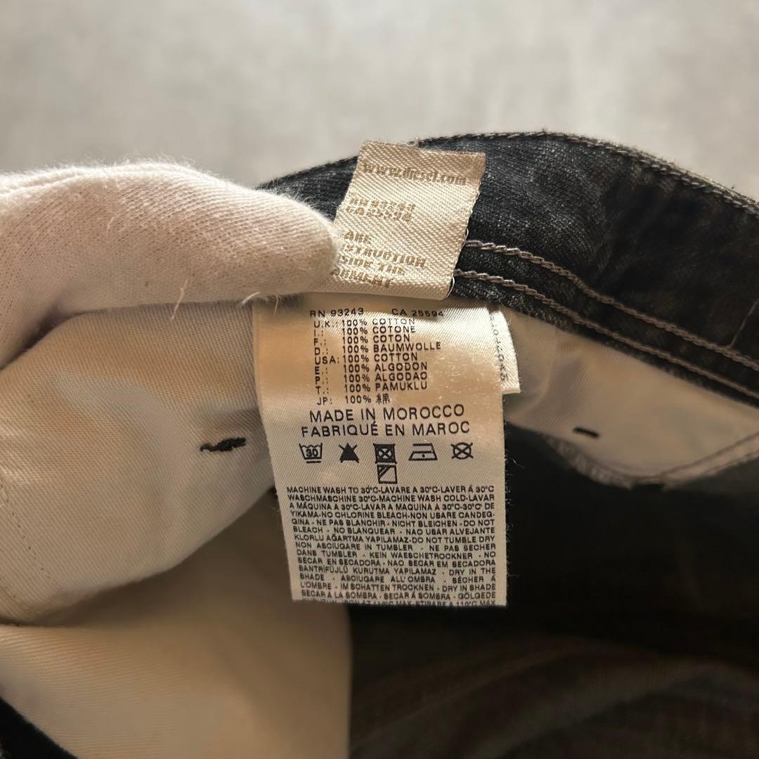 パンツ grunge diesel fade denim pants y2k black