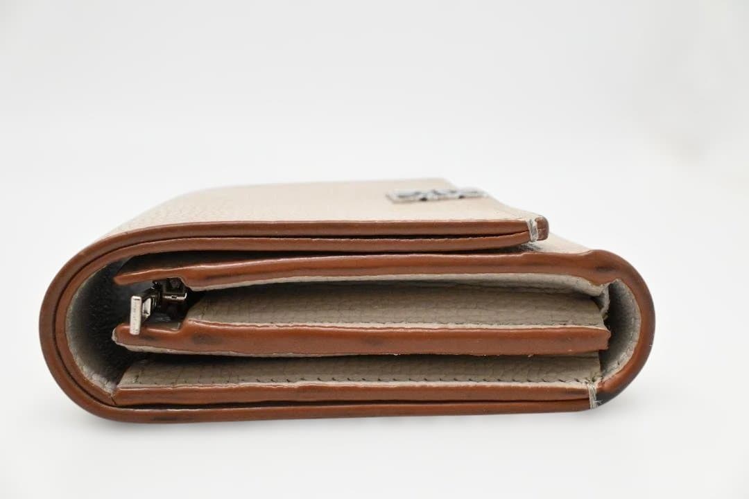 【美品】LOEWE　ロエベ　アナグラム　コンパクトウォレット　二つ折り財布