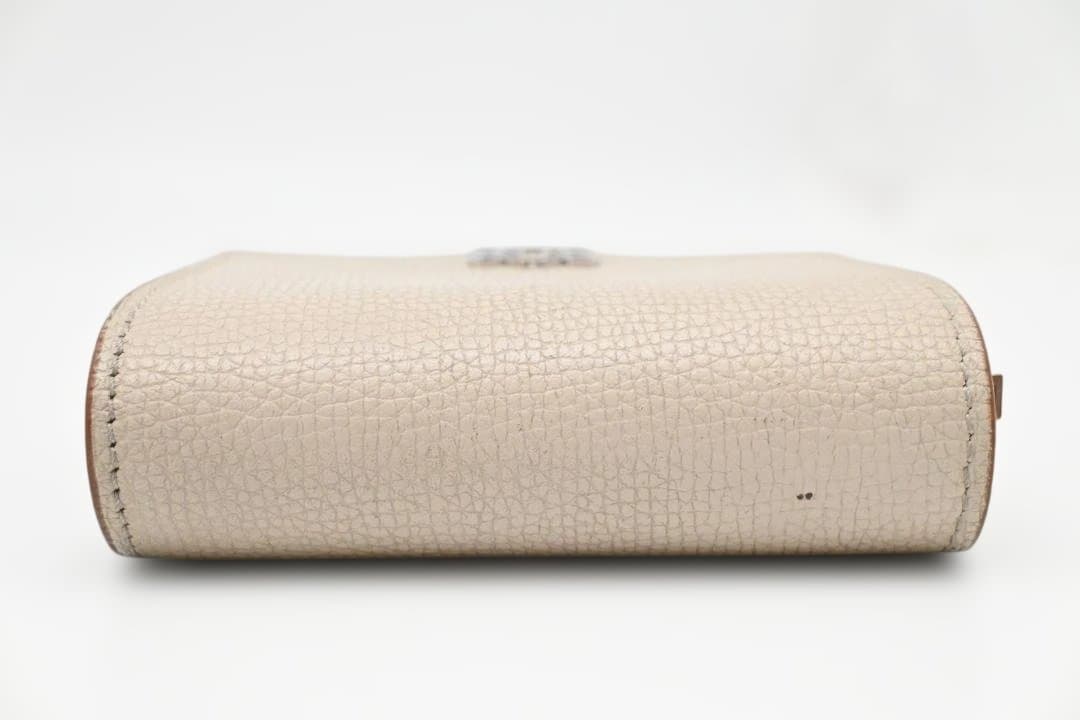 【美品】LOEWE　ロエベ　アナグラム　コンパクトウォレット　二つ折り財布