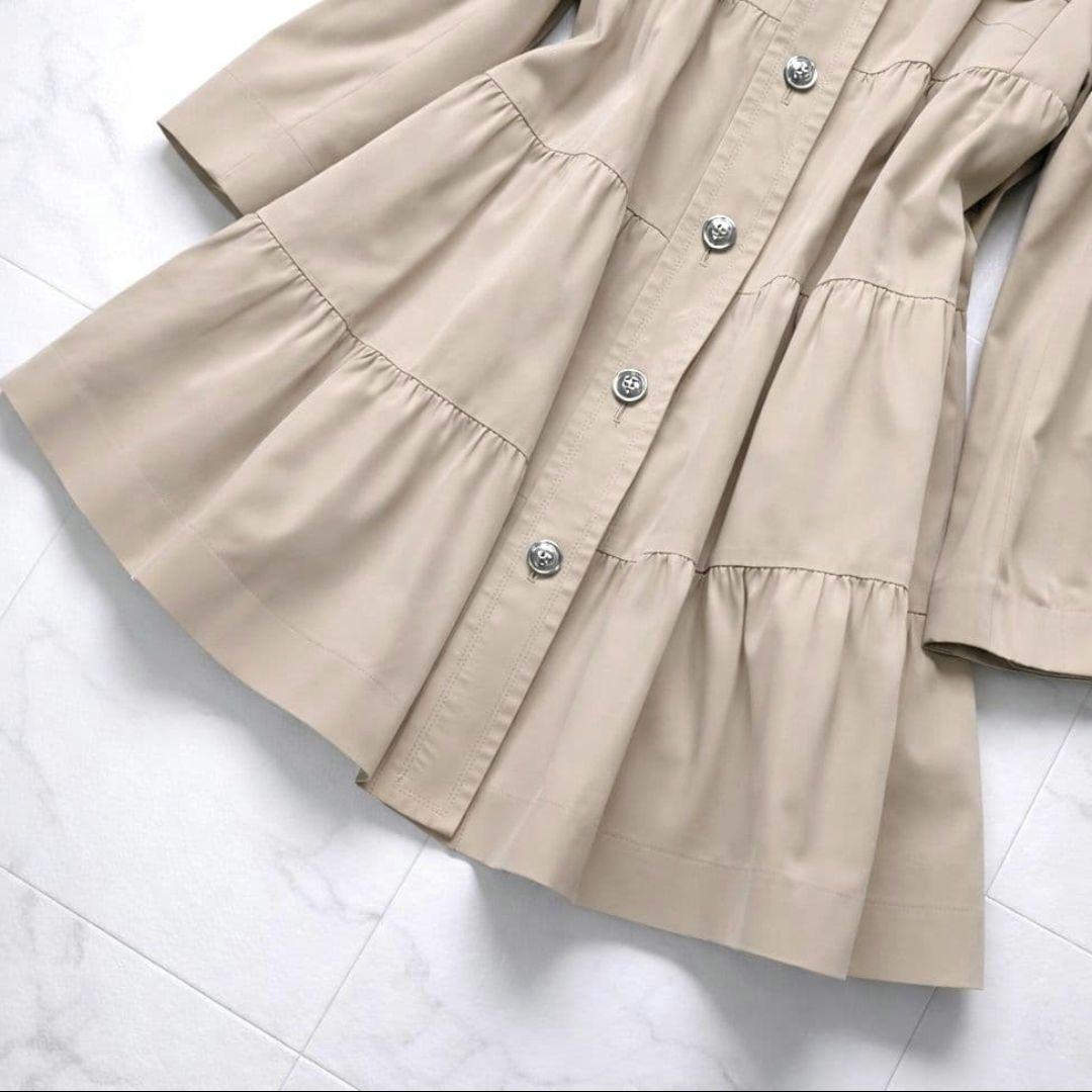 BURBERRY BLUE LABEL ティアード トレンチコート