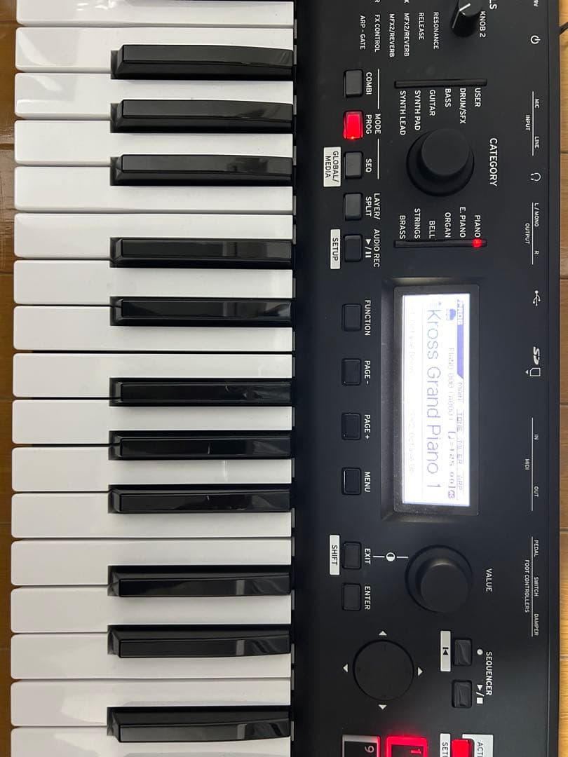 KORG KROSS2-61-MBワークステーションシンセサイザー