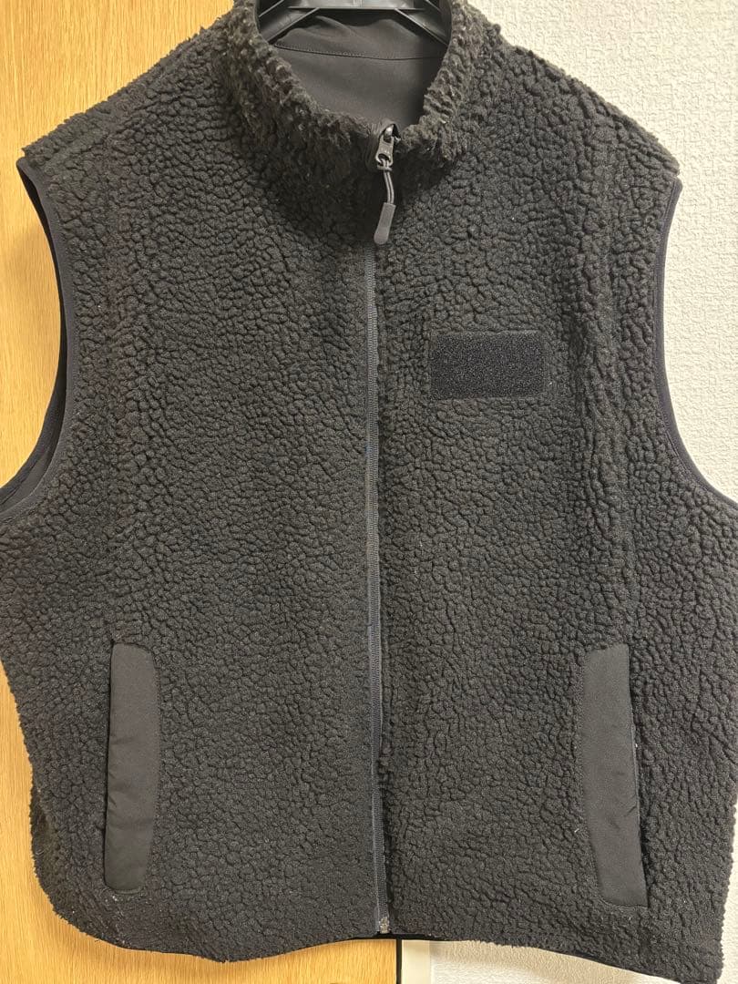 1028　別注 3Layer Reversible Fleece Vest