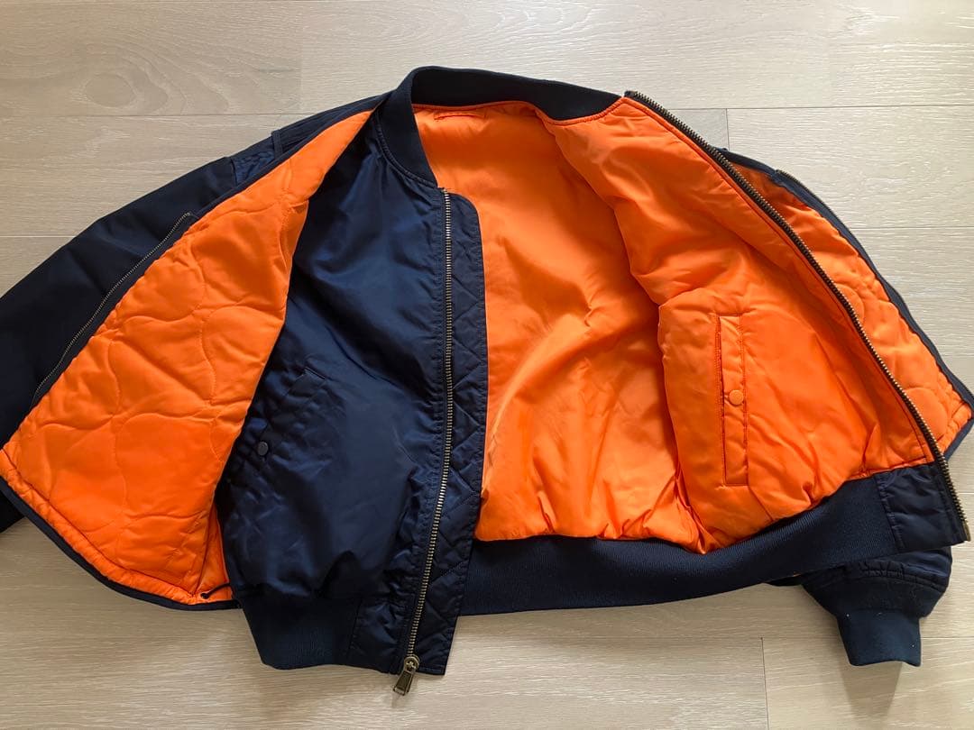 ⭐️一瞬⭐️Supreme 2-in-1 MA-1 + Vest \"NAVY\"