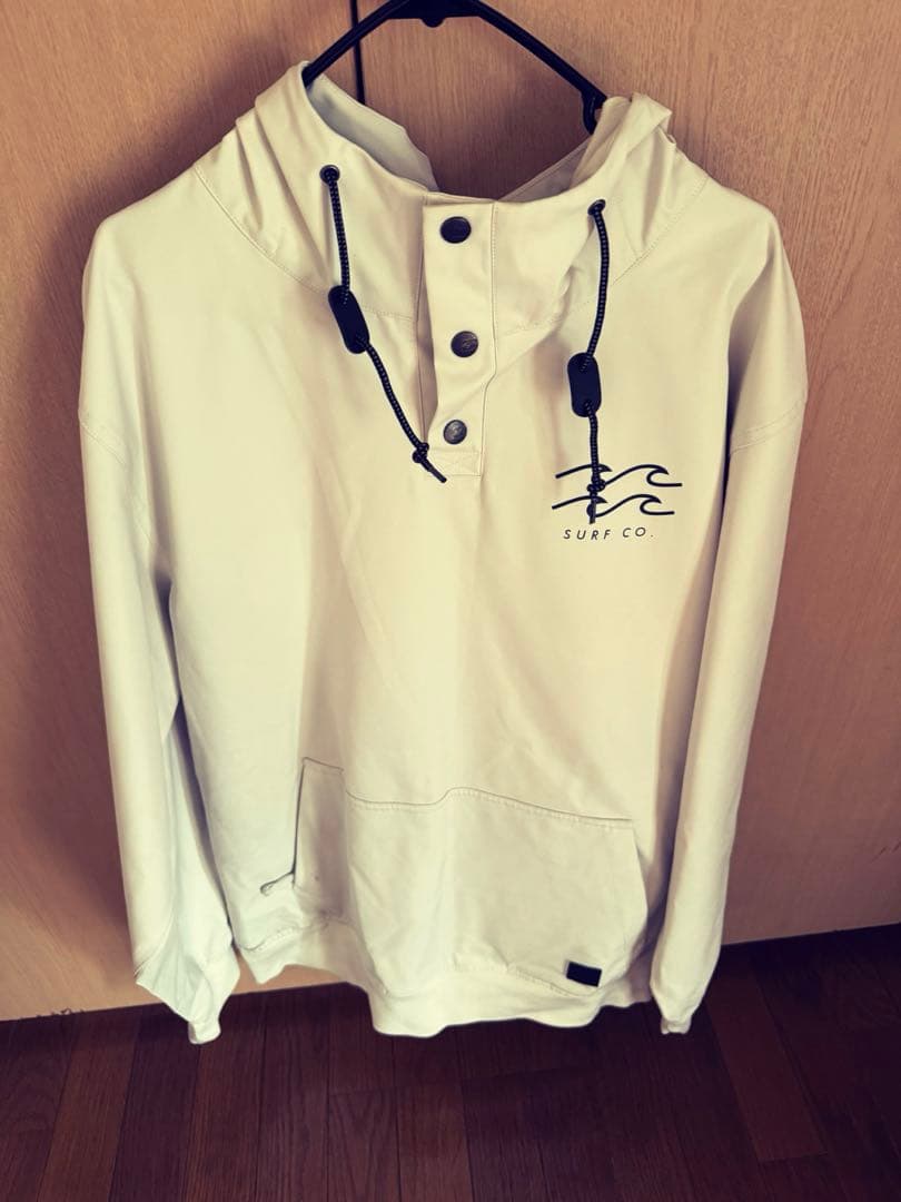 BILLABONG フーディ ホワイト　スノーボード　ウェア　スノボー