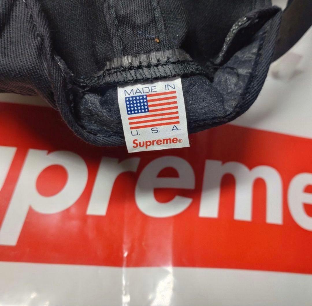帽子 Supreme Classic Logo Suede Visor Panel