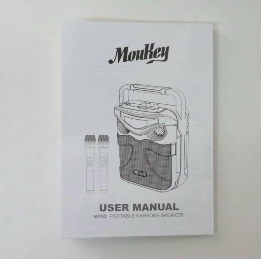 値下新品 MouKey MPS3 無線 ポータブルスピーカー マイク2本イベント