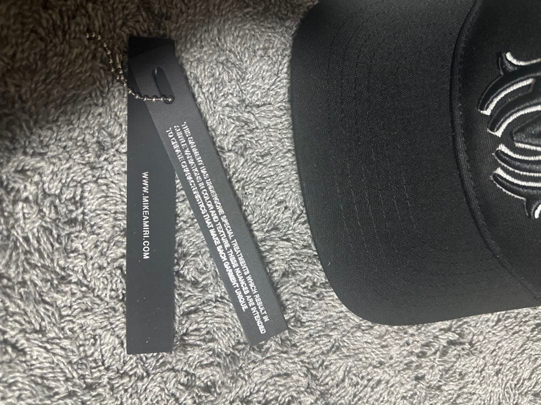 AMIRI 黒 キャップ