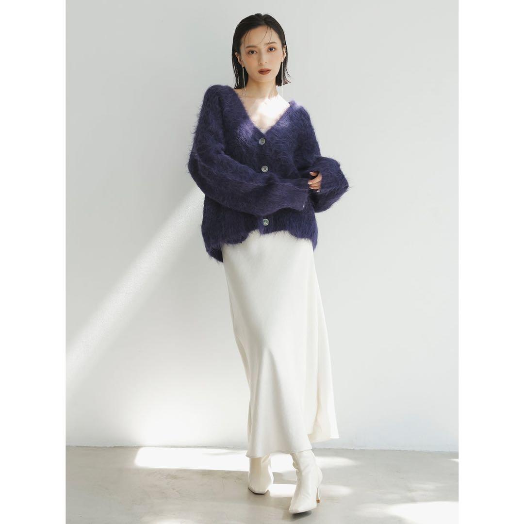 ＜2日間限定SALE＞ 超美品anuans スーリーアルパカニットカーディガン