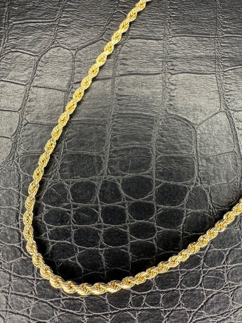A*P様 10K Gold Rope Necklace 51cm 3mm