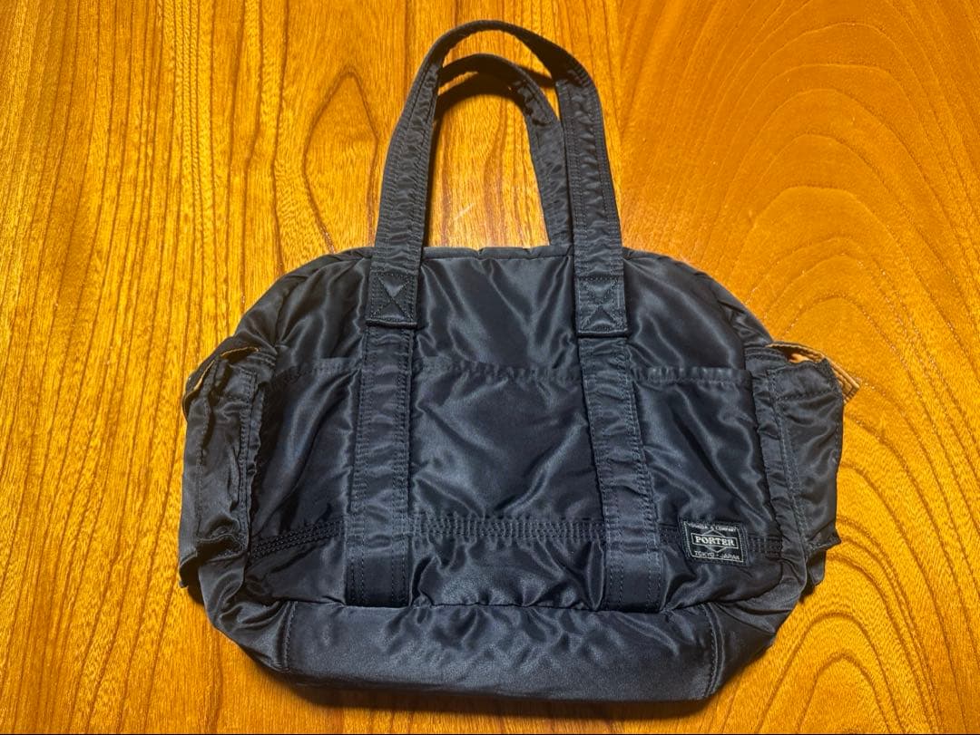 美品 PORTER ポーター タンカー ボストン バック Sサイズ ブラック