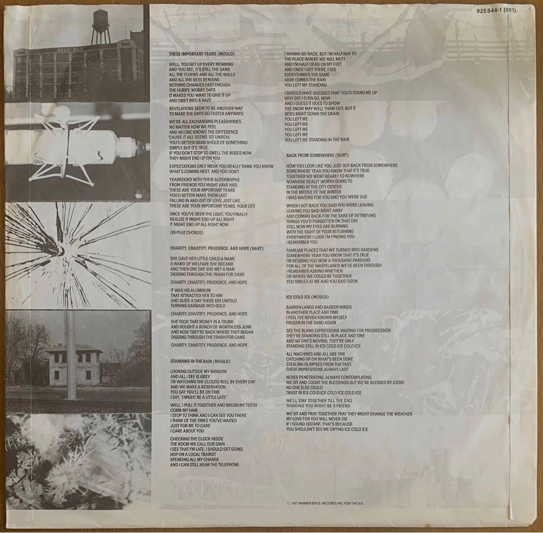 中古LP ハスカー・ドゥWarehouse Songs and Stories