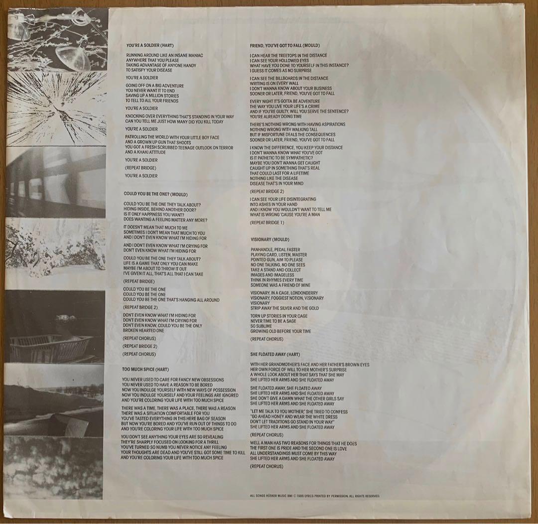 中古LP ハスカー・ドゥWarehouse Songs and Stories