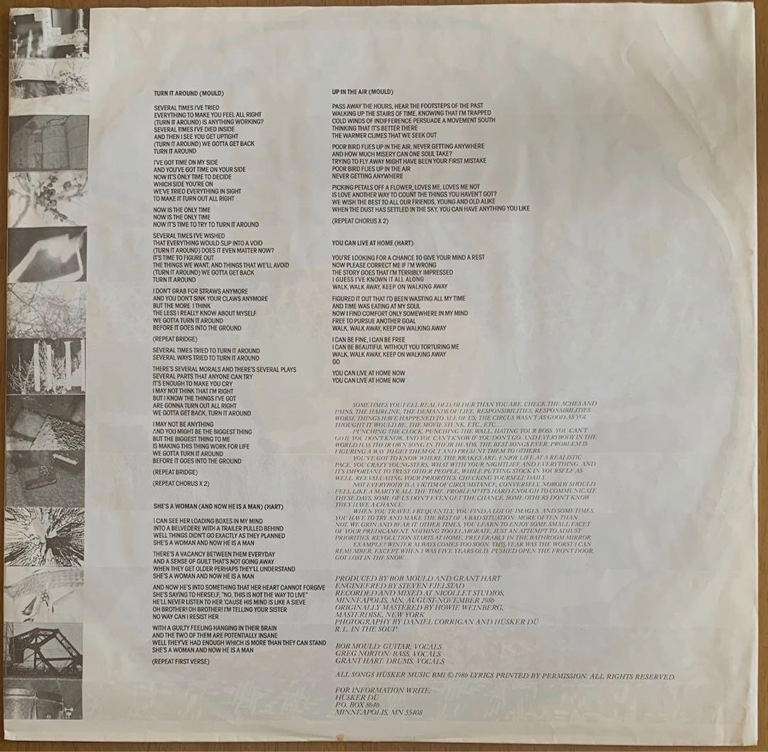 中古LP ハスカー・ドゥWarehouse Songs and Stories