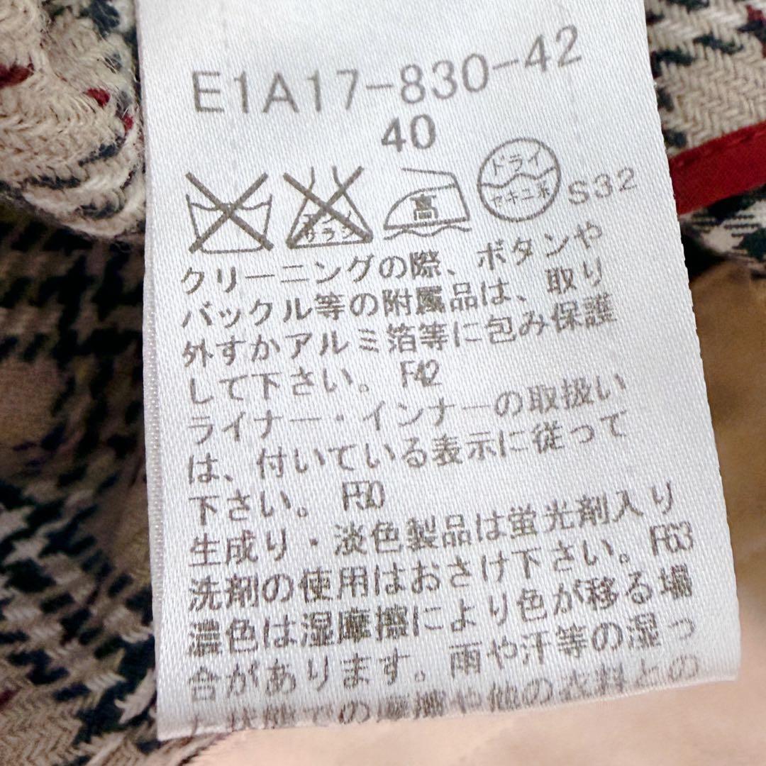 BURBERRY BLUE LABEL ノバチェック ベルト 総裏 トレンチ