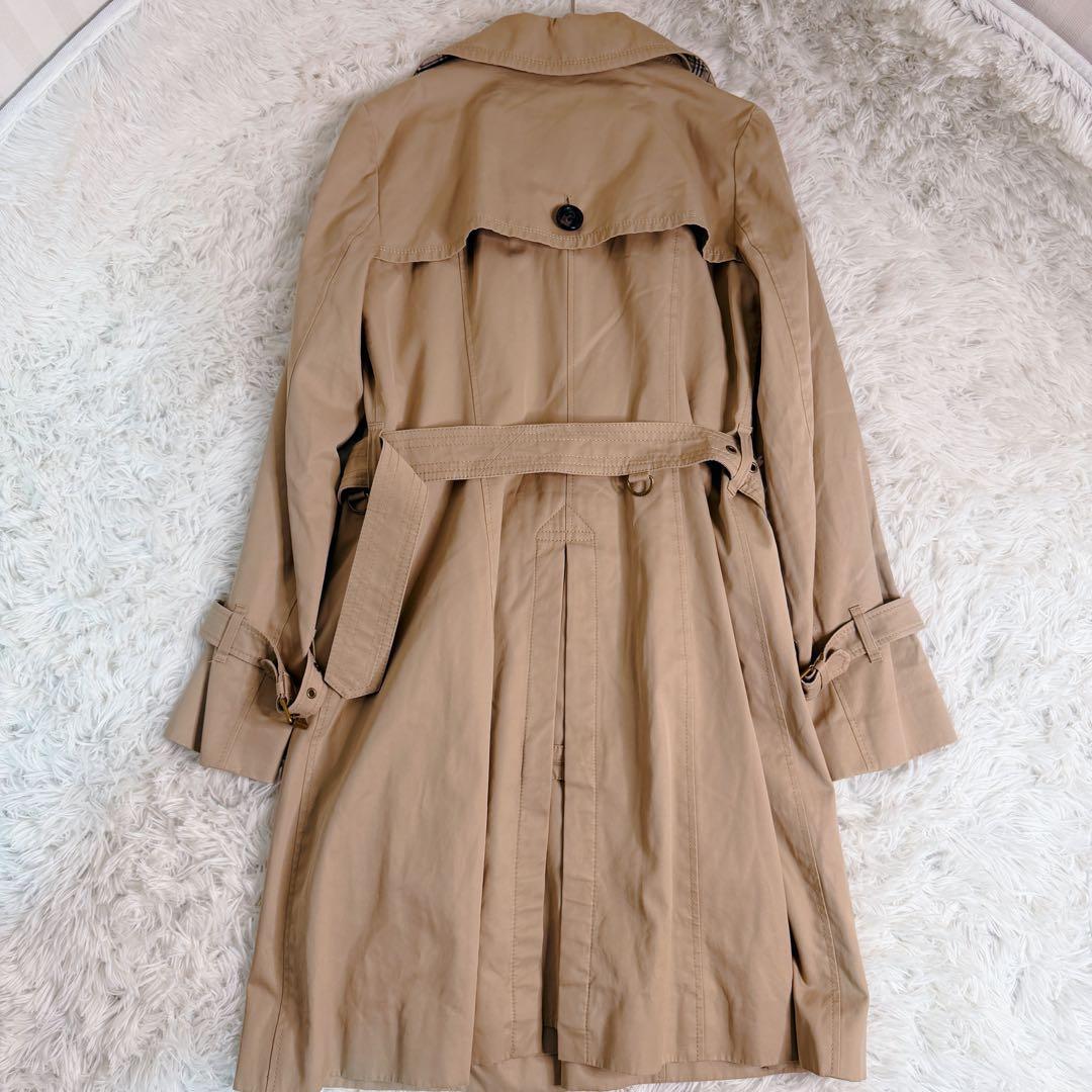 BURBERRY BLUE LABEL ノバチェック ベルト 総裏 トレンチ