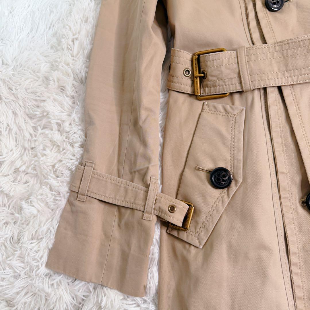 BURBERRY BLUE LABEL ノバチェック ベルト 総裏 トレンチ