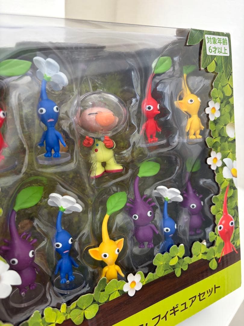 ピクミンフィギュアセット+敵キャラ+おまけ付き（テラリウム）