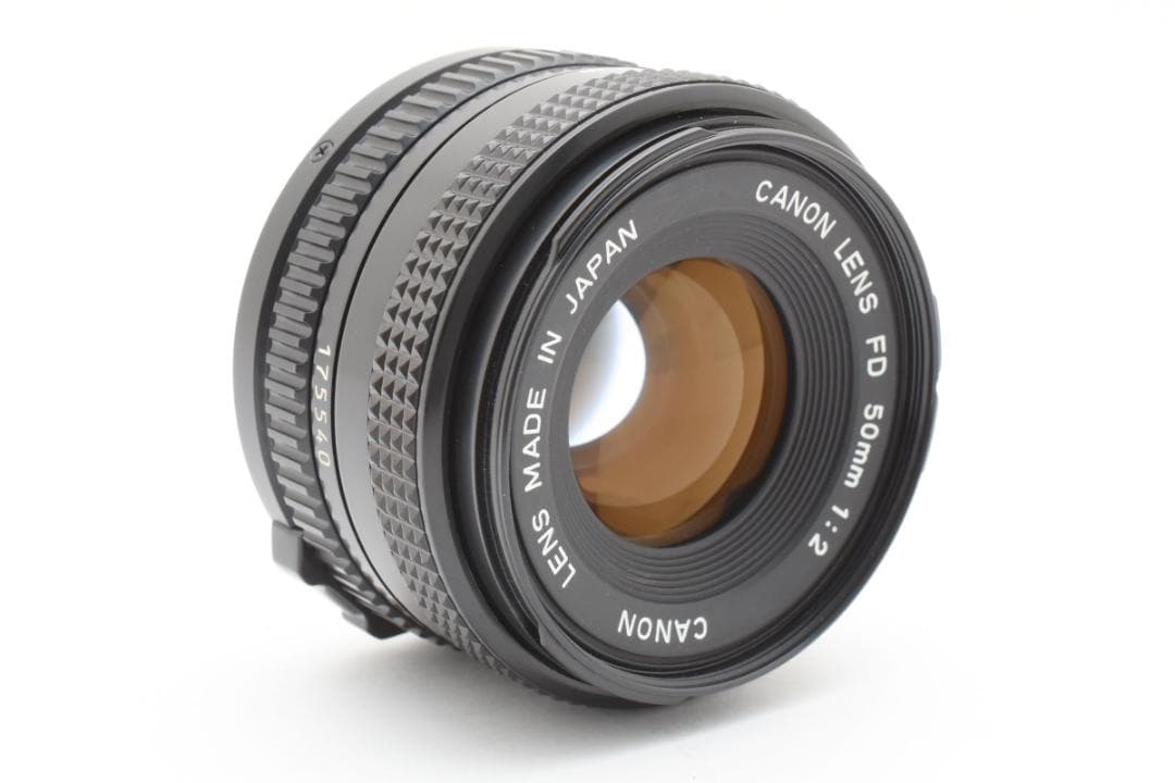 Canon カメラレンズ FD 50mm f2 ブラック キヤノン