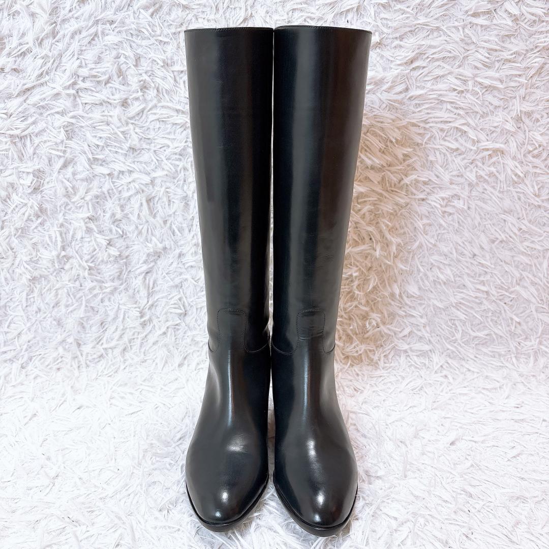【未使用✨極美品】サルトル SR2865 ジョッキーブーツ ダークネイビー 37