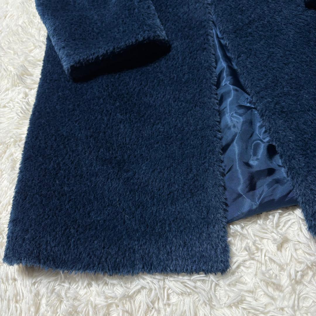 Max Mara Studio テディベア風ファーコート アルパカ 42