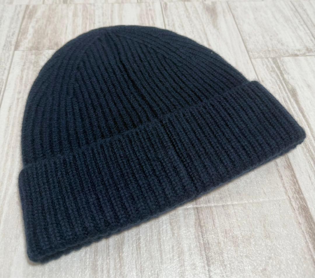 定価8万/新品☆ルイヴィトン ビニーLVスパークカシミヤニットキャップ