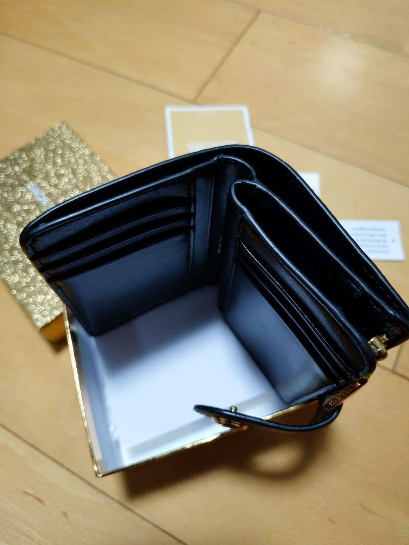 MICHAEL KORS ブラック 二つ折り財布