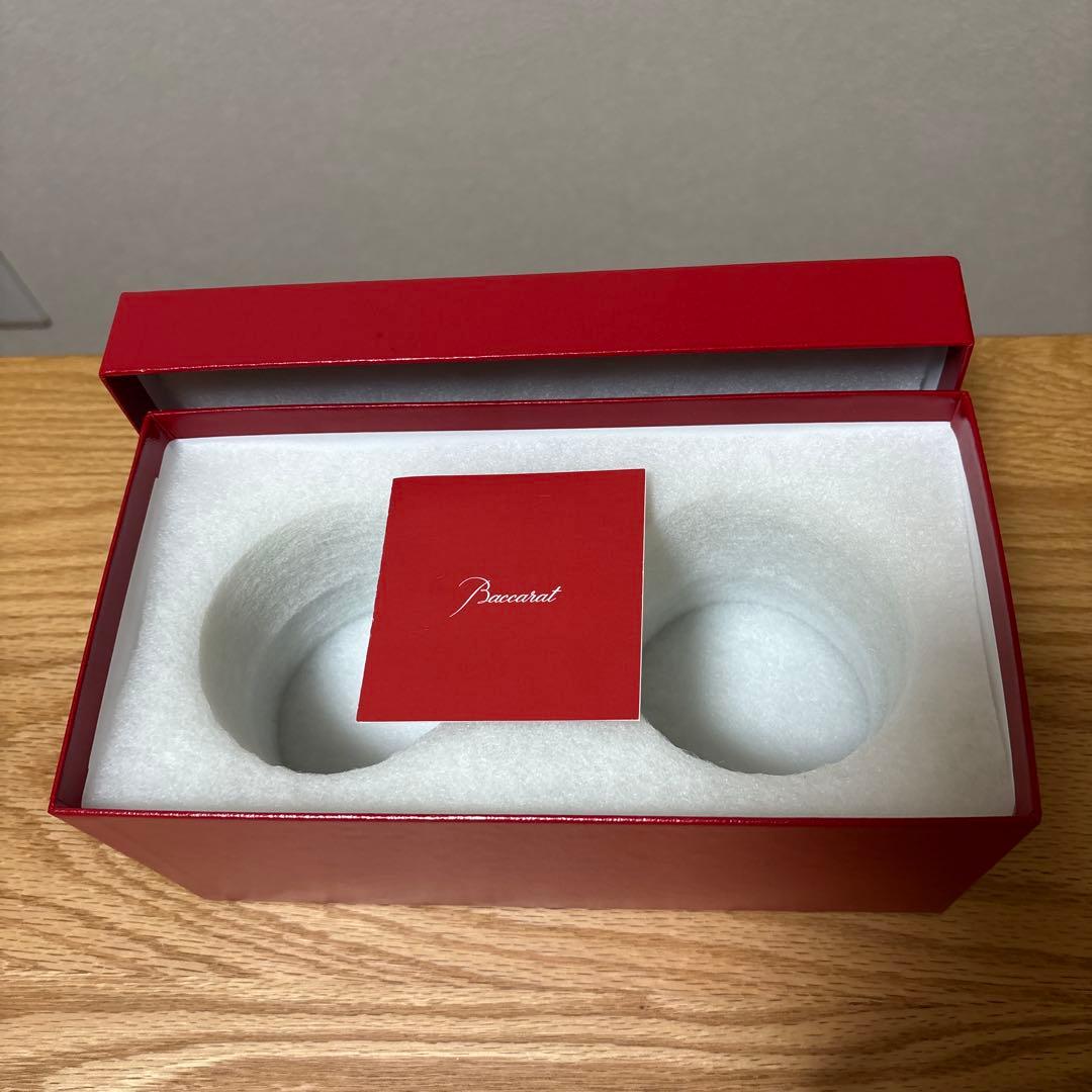 【未使用】Baccarat クリスタルグラス 2個セット