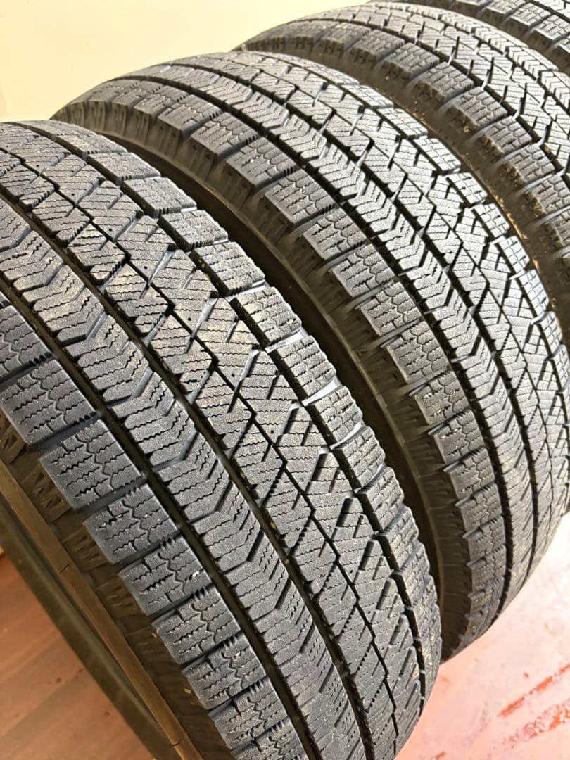 道内送料無料❗️165/65/14冬タイヤ☆ブリジストンVRX2バリ山