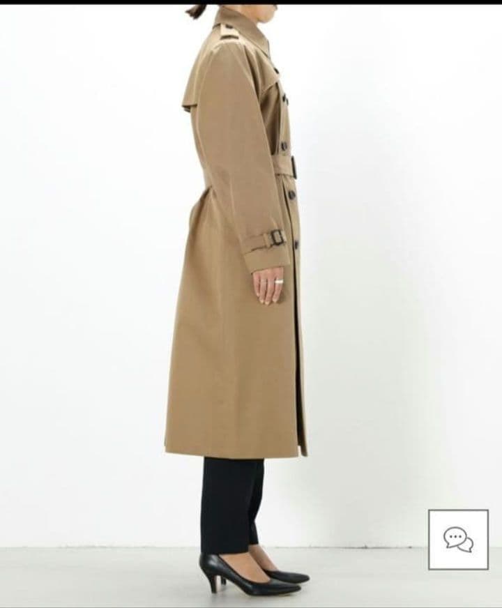 【HYKE(ハイク)】 TRENCH COAT/REGULAR FIT 3