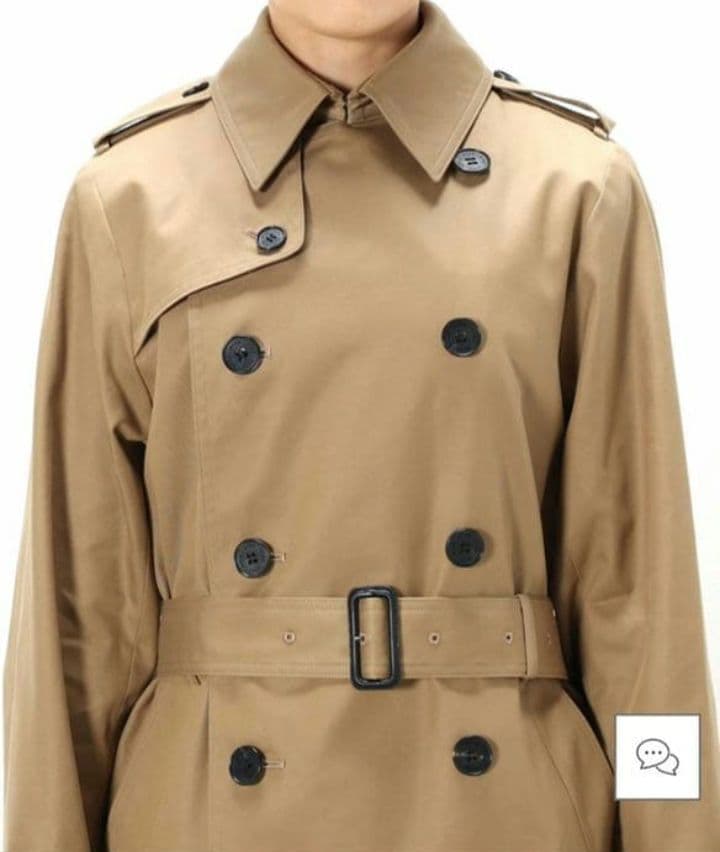 【HYKE(ハイク)】 TRENCH COAT/REGULAR FIT 3