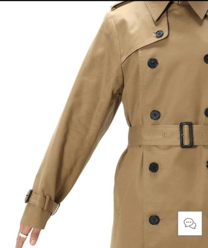 【HYKE(ハイク)】 TRENCH COAT/REGULAR FIT 3