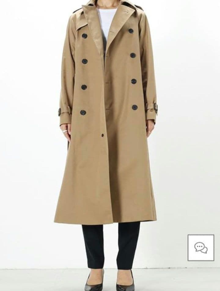 【HYKE(ハイク)】 TRENCH COAT/REGULAR FIT 3